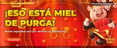 Gana premios en Piggy Gold